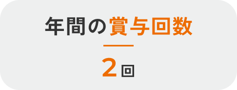 年間の賞与回数